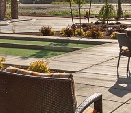 Stamped Concrete Irrigation